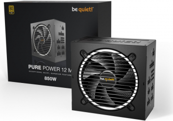 Sursa be quiet! Pure Power 12 M 80+ Gold 850W Full Modulara ATX PFC Active SABQBN344 