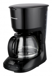 Cafetierea digitala Black Chatt HCM-D750GCBK 1.25L filtru din nailon 750W 