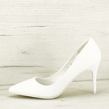 Pantofi eleganti albi BG1313 02 