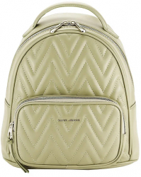 Rucsac David Jones Paris kaki deschis 6712-3 16 