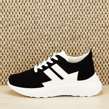 Sneakers alb/negru Calista M2 