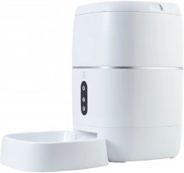 Hranitoare inteligenta de mancare PNI MyPet PT033PF pentru animale de casa WiFi 3 litri programabil din aplicatia dedicata Tuya Smart 