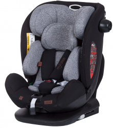 Scaun auto Chipolino My Size 0-36 kg I-Size 40-150 cm platinum cu sistem Isofix 