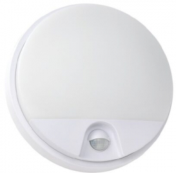 Corp de iluminat cu senzor Vesper 15 W LED 1100 lm IP54 lumina naturala 4200 K 160-265V diametru 210 mm 