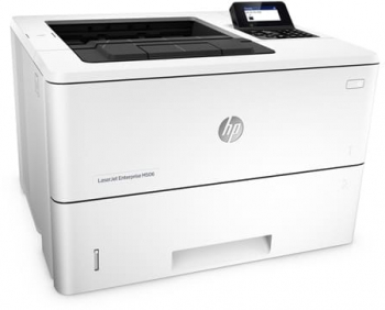 Imprimanta second hand laser monocrom HP LaserJet Enterprise M506DN retea A4 cartus incarcat 100 