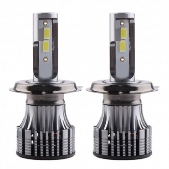 Set 2 LED-Uri Auto Techstar® V8 H4 120W 12-24V 15000 Lumeni 6000K Unghi Fascicul 360° CSP 3570 Canbu 