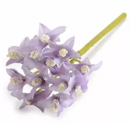 Set 192 flori artificiale violet 2.5x13 cm 