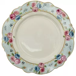 Set 2 farfurii ceramica Roses 28x2 cm 