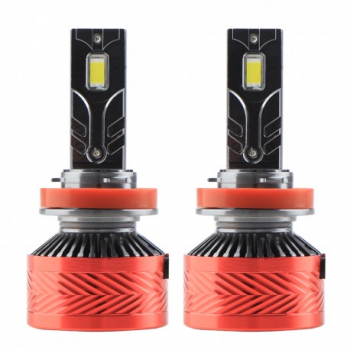 Set 2 LED-Uri Auto Techstar® P14 H11 120W 18000 Lumeni 6000K 12-24V Unghi Fascicul 360° CSP 3570 Can 