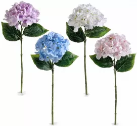 Set 8 Hortensii artificiale 45 cm 
