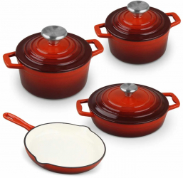 Set oale Carl Schmidt Sohn Xanten Premium Red fonta 4 piese rosu 