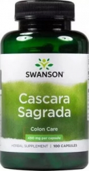 Swanson Cascara Sagrada 450mg - 100 Capsule 