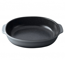 Vas de copt BergHOFF-Gem Line 33.5x24.5x7.5cm ceramica negru