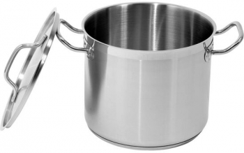 Oala cu capac uz profesional Yato Gastro 24x20 cm Inox alimentar 9 l 