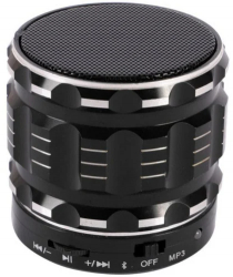 Boxa Portabila Bluetooth iUni DF12 Slot Card Metal Black 