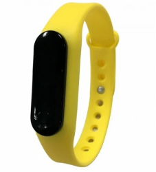Bratara fitness iUni Z6i LCD 0.69 inch Bluetooth Activity and Sleep Galben 