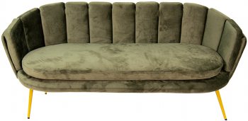 Canapea tapiterie verde 180x84x77 cm 