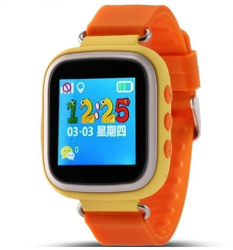 Ceas Smartwatch cu GPS Copii iUni Kid90 Telefon incorporat Buton SOS Bluetooth LCD 1.44 Inch Portocaliu