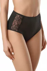Chilot dama cu dantela si tesatura jacquard Conte Elegant Etude RP2071 - Nero 94 S 
