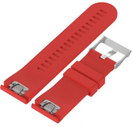Curea ceas Smartwatch Garmin Fenix 7 / 6 / 5 Plus / 5 22 mm Silicon iUni Red 