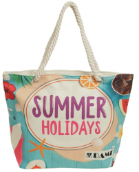 Geanta de plaja pentru dama PAMI GD-0223-319-4 50x37 cm multicolor 