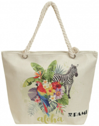 Geanta de plaja pentru dama PAMI GD-0223-323-1 50x37 cm multicolor 