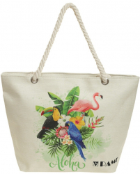 Geanta de plaja pentru dama PAMI GD-0223-323-3 50x37 cm multicolor 