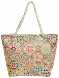 Geanta de plaja pentru dama PAMI GD-0223-325-2 50x37 cm multicolor 