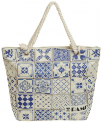 Geanta de plaja pentru dama PAMI GD-0223-325-3 50x37 cm multicolor 