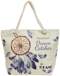 Geanta de plaja pentru dama PAMI GD-0223-326-2 50x37 cm multicolor 