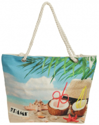 Geanta de plaja pentru dama PAMI GD-0223-338-1 50x37 cm multicolor 