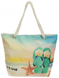 Geanta de plaja pentru dama PAMI GD-0223-338-5 50x37 cm multicolor 