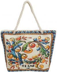 Geanta de plaja pentru dama PAMI GD-0223-340-9 50x37 cm multicolor 