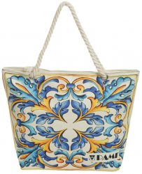 Geanta de plaja pentru dama PAMI GD-0223-342-2 50x37 cm multicolor 