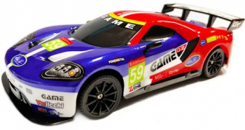 Masinuta cu Telecomanda iUni 09599 Scara 1 14 Racing Car 25km/h Albastru 