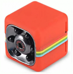 Mini Camera iUni CQ11 Full HD 1080p Night Vision Audio Video Rosu 