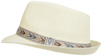 Palarie din paie pentru barbati PAMI PB-0223-199-2 60 cm Crem 