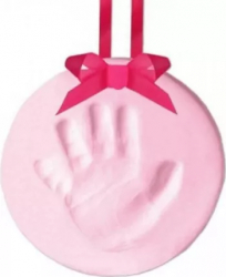 Pearhead - Kit amprenta mulaj manuta sau piciorus Keepsake - pink 