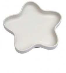 Farfurie Silicon Stea Gri 