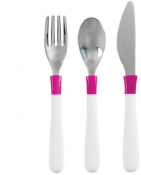 Set 3 Tacamuri Mari pentru Copii Roz