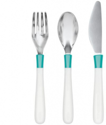 Set 3 Tacamuri Mari pentru Copii Teal