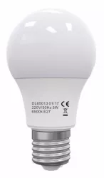 Bec Led E27 model DeLight A60 7W60W 6500K lumina rece ore functionare 15.000 