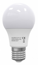 Bec Led E27 model DeLight A60 9W75W 6500K lumina rece ore functionare 15.000 