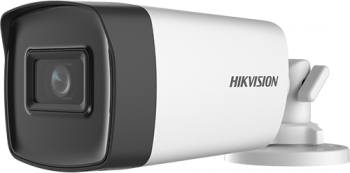Camera AnalogHD 5MP lentila 2.8mm IR 40m AUDIO integrat - HIKVISION DS-2CE17H0T-IT3FS-2.8mm