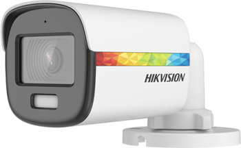 ColorVU - Camera AnalogHD 2MP lentila 2.8mm lumina 20m Audio - HIKVISION DS-2CE10DF8T-FSLN-2.8mm