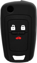 Husa pentru cheie Chevrolet Aveo Cruze Spark Car Key Case E212 Black 