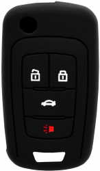 Husa pentru cheie Chevrolet Camaro Malibu Cruze Car Key Case X1747 Black 