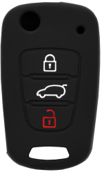 Husa pentru cheie Kia Sportage/Hyundai Elantra Car Key Case E155 Black 