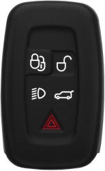 Husa pentru cheie Land/Range Rover Discovery Car Key Case E152 Black 