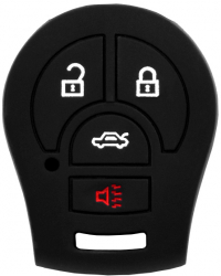 Husa pentru cheie Nissan Sentra Rogue Versa March Car Key Case E133 Black 